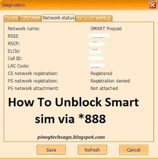 How To Unblock Smart Sim via *888 (also works for .